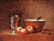 jean-Baptiste-Simeon Chardin The Silver Goblet oil painting on canvas